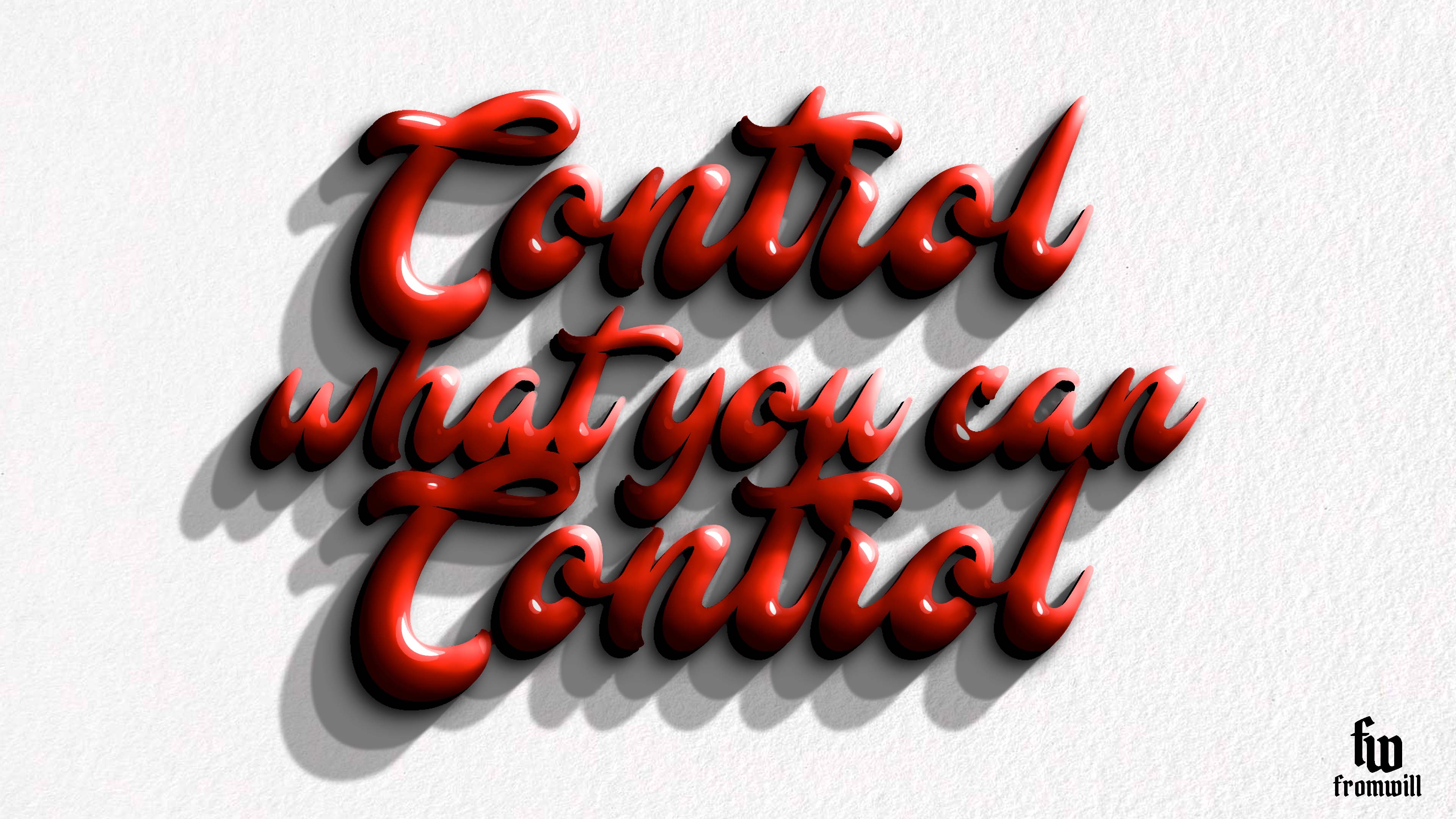 Control what you can control